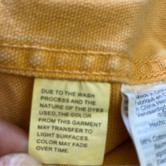 Madewell Emmett Shorts in Bright Marigold - size 26 - Picture 7 of 13